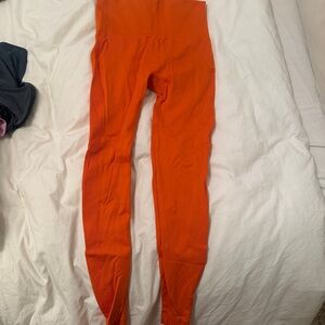 Set active orange leggings